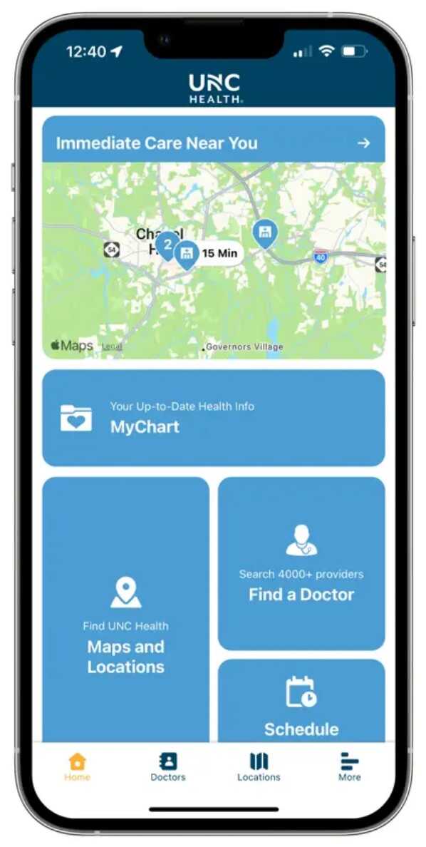 Download the UNC Health App | UNC Health